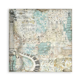 Stamperia Symphony 8x8 Inch Paper Pack Maxi Background Selection by Sara Alcobendas (SBBS145)