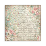 Stamperia Symphony 8x8 Inch Paper Pack Maxi Background Selection by Sara Alcobendas (SBBS145)