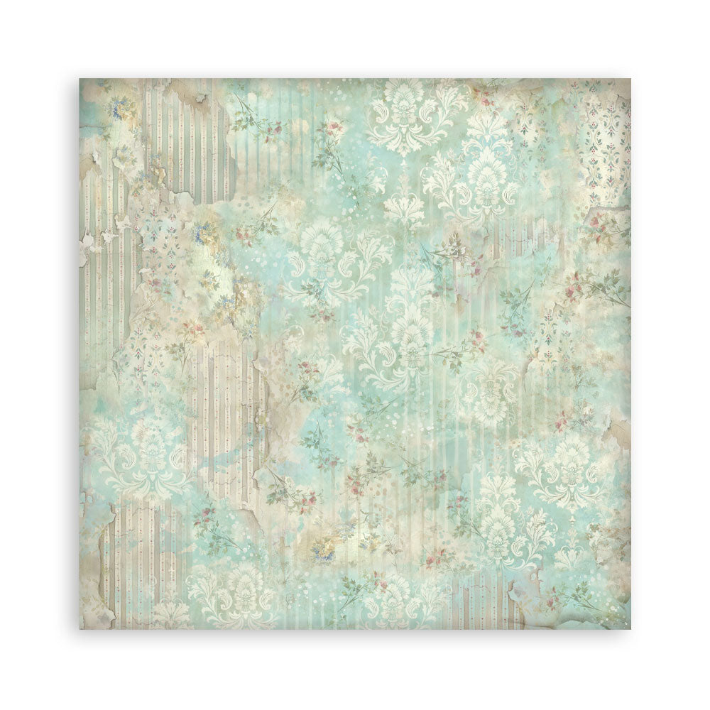 Stamperia Symphony 8x8 Inch Paper Pack Maxi Background Selection by Sara Alcobendas (SBBS145)