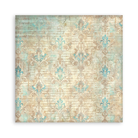 Stamperia Symphony 8x8 Inch Paper Pack Maxi Background Selection by Sara Alcobendas (SBBS145)
