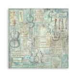 Stamperia Symphony 8x8 Inch Paper Pack Maxi Background Selection by Sara Alcobendas (SBBS145)