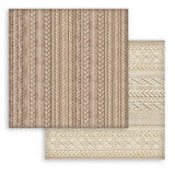 Stamperia White Christmas 8 x 8 Inch Maxi Background Paper Pack by Cristina Radovan - SBBS147