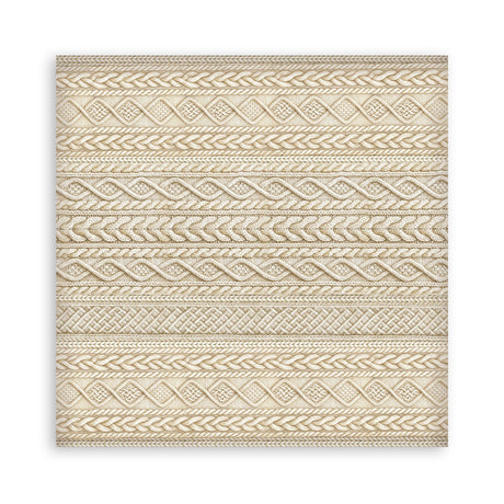 Stamperia White Christmas 8 x 8 Inch Maxi Background Paper Pack by Cristina Radovan - SBBS147