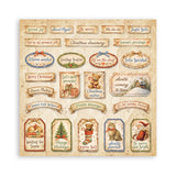 Stamperia Silent Night 8 x 8 Inch Paper Pack - SBBS148