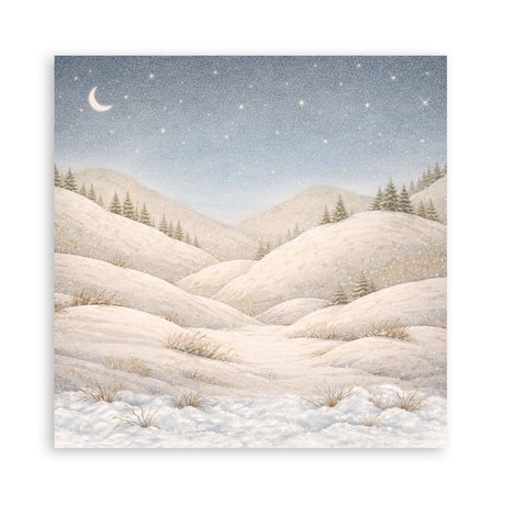 Stamperia Silent Night 8 x 8 Inch Paper Pack - SBBS148