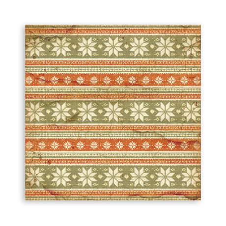 Stamperia Silent Night 8 x 8 Inch Maxi Background Paper Pack - SBBS149