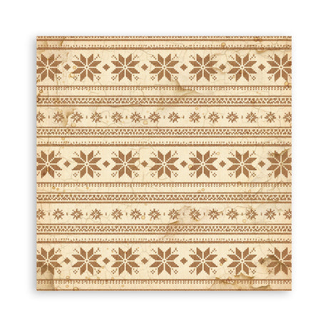 Stamperia Silent Night 8 x 8 Inch Maxi Background Paper Pack - SBBS149