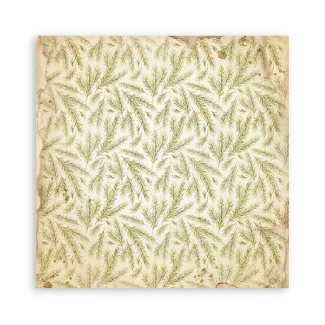 Stamperia Silent Night 8 x 8 Inch Maxi Background Paper Pack - SBBS149