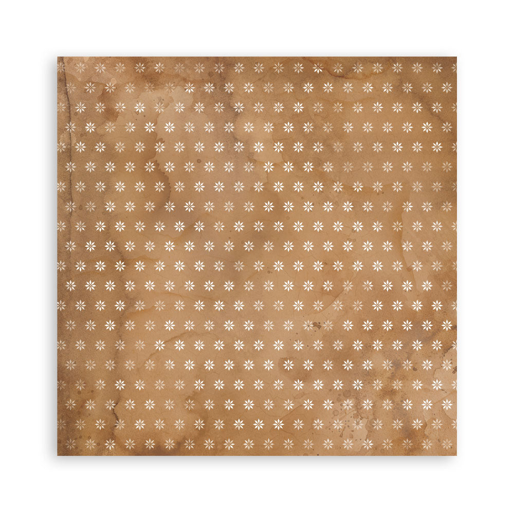 Stamperia Silent Night 8 x 8 Inch Maxi Background Paper Pack - SBBS149