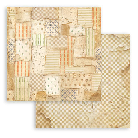 Stamperia Silent Night 8 x 8 Inch Maxi Background Paper Pack - SBBS149