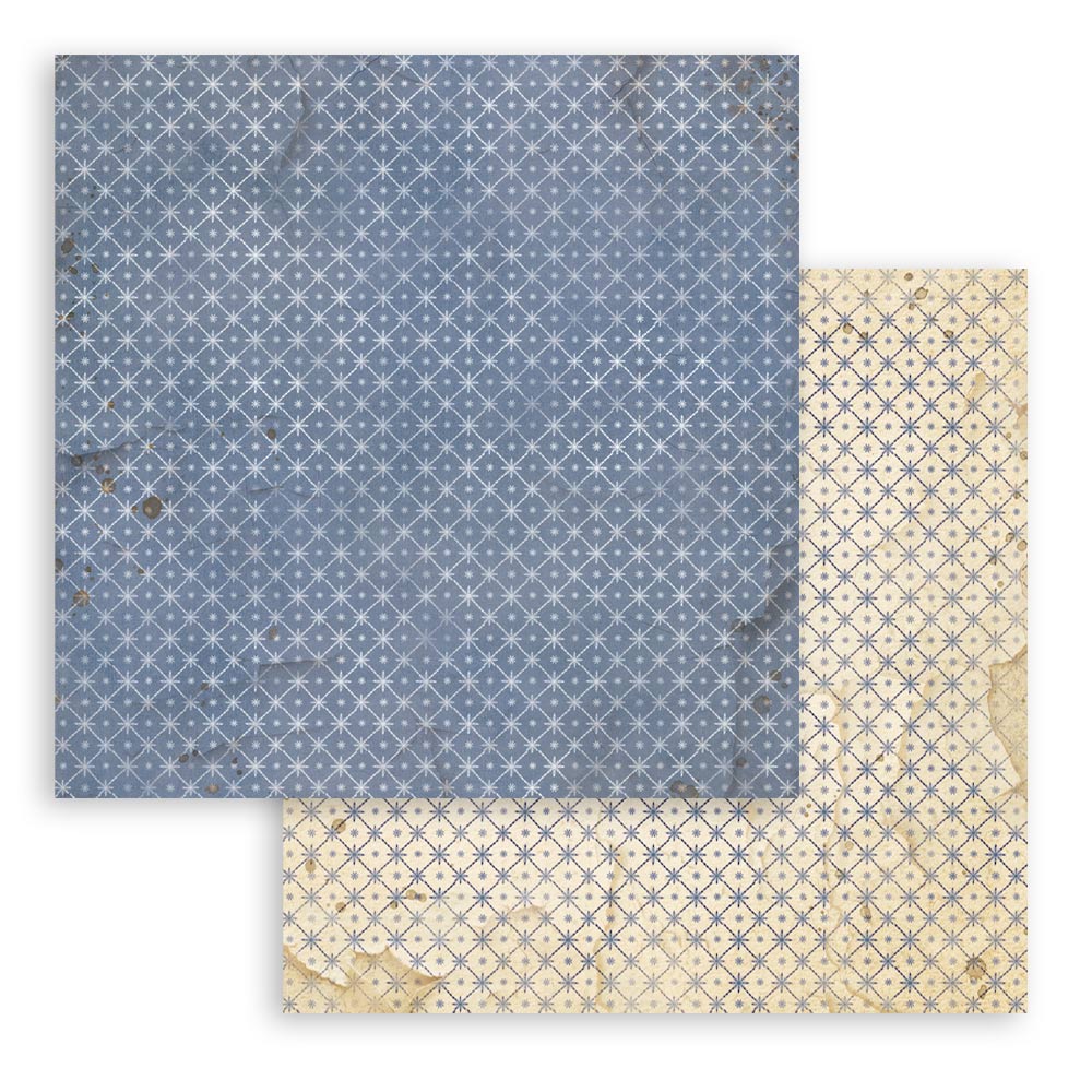 Stamperia Silent Night 8 x 8 Inch Maxi Background Paper Pack - SBBS149