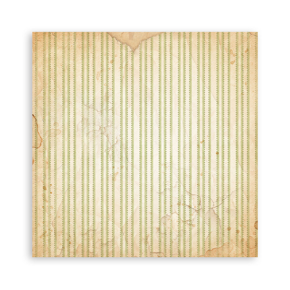Stamperia Silent Night 8 x 8 Inch Maxi Background Paper Pack - SBBS149