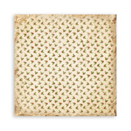 Stamperia Silent Night 8 x 8 Inch Maxi Background Paper Pack - SBBS149