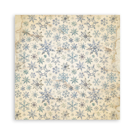 Stamperia Silent Night 8 x 8 Inch Maxi Background Paper Pack - SBBS149