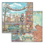 Stamperia Furry Friends 2 8x8 Inch Paper Pack by Antonis Tzanidakis - SBBS150