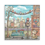Stamperia Furry Friends 2 8x8 Inch Paper Pack by Antonis Tzanidakis - SBBS150