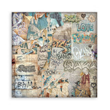 Stamperia Furry Friends 2 8x8 Inch Paper Pack by Antonis Tzanidakis - SBBS150