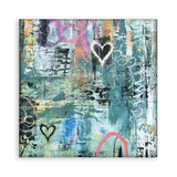 Stamperia Furry Friends 2 8x8 Inch Paper Pack Maxi Background Selection by Antonis Tzanidakis - SBBS151
