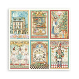 Stamperia Scrapbooking Pad 22 sheets cm 20,3X20,3 (8"X8") Single Face The Nutcracker SBBSXB04