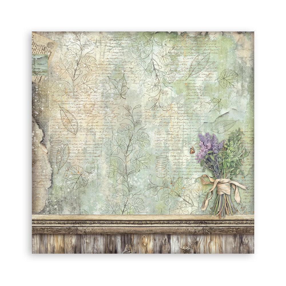 Stamperia Herbarium Silvae 8×8 Maxi Paper Pack Single Face (SBBSXB20)