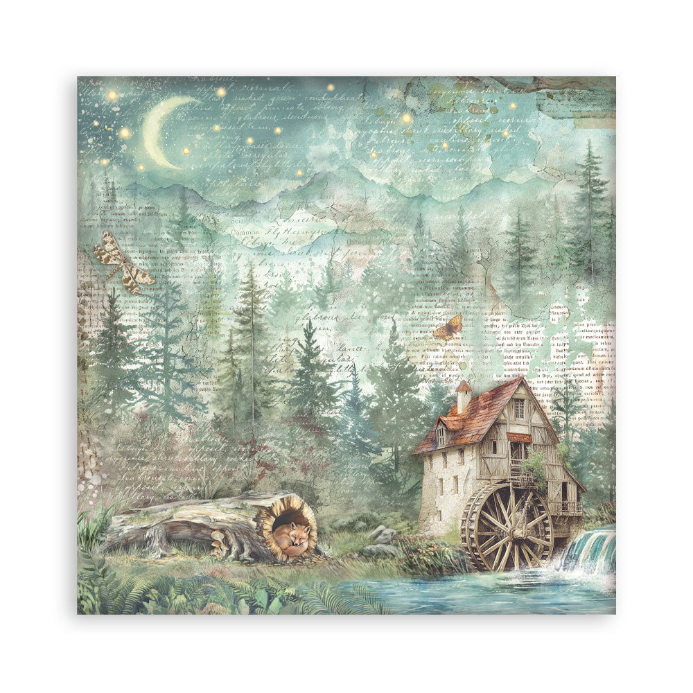 Stamperia Herbarium Silvae 8×8 Maxi Paper Pack Single Face (SBBSXB20)