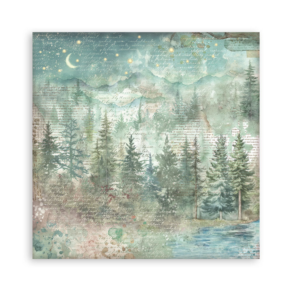 Stamperia Herbarium Silvae 8×8 Maxi Paper Pack Single Face (SBBSXB20)