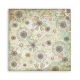 Stamperia Daisy Art 8x8 Inch Paper Pack Maxi (Single Face) (SBBSXB22)