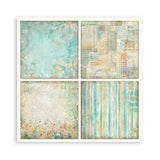 Stamperia Daisy Art 8x8 Inch Paper Pack Maxi (Single Face) (SBBSXB22)