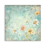 Stamperia Daisy Art 8x8 Inch Paper Pack Maxi (Single Face) (SBBSXB22)