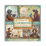 Stamperia A New Beginning 8x8 Inch Paper Pack Single Face (SBBSXB23)