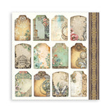 Stamperia Gardens of Time 8x8 Maxi Single Face (SBBSXB24)