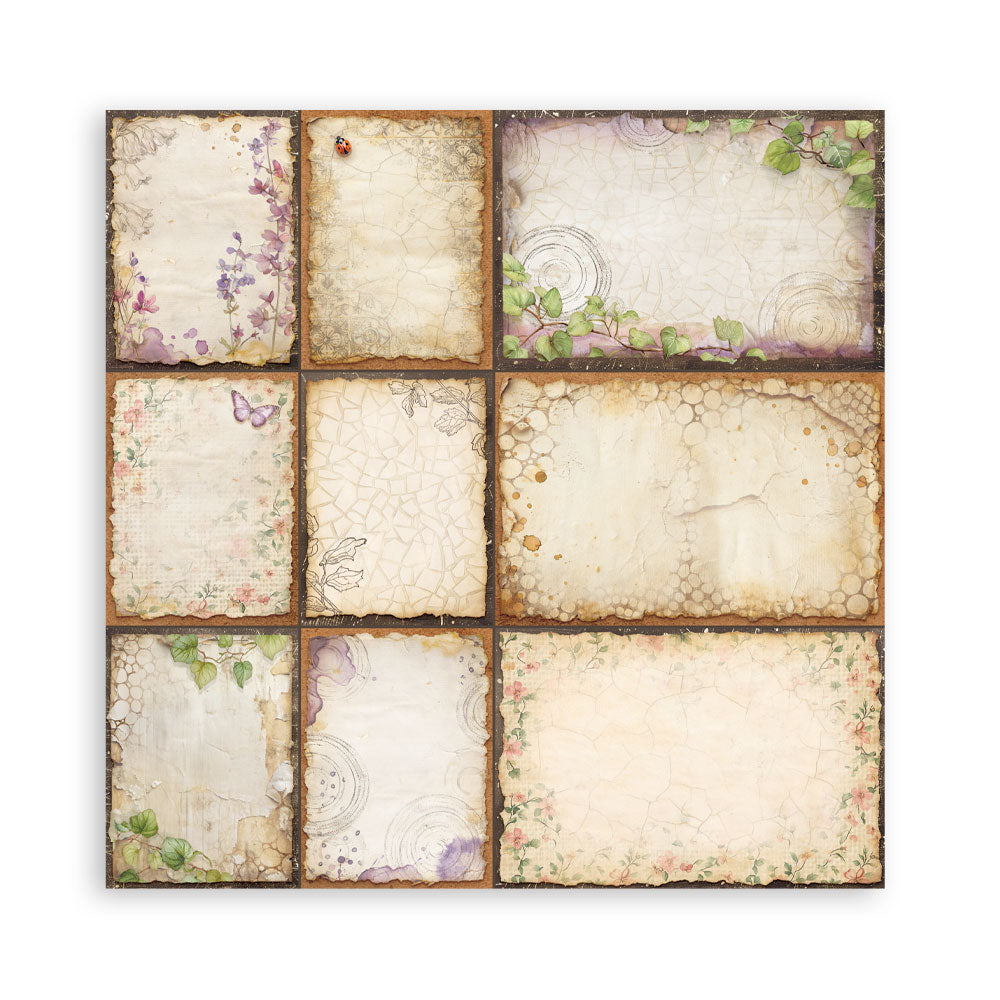 Stamperia All Around 8x8 Inch Paper Pack (Single Face) (SBBSXB25)