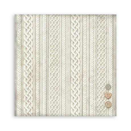 Stamperia White Christmas 8 x 8 Inch Single Face Paper Pack by Cristina Radovan - SBBSXB27