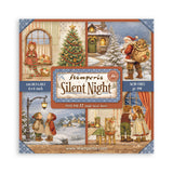 Stamperia Silent Night 8 x 8 Inch Single Face Paper Pack - SBBSXB28