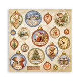 Stamperia Silent Night 8 x 8 Inch Single Face Paper Pack - SBBSXB28