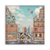 Stamperia Furry Friends 2 8x8 Inch Paper Pack (Single Face) by Antonis Tzanidakis - SBBSXB29