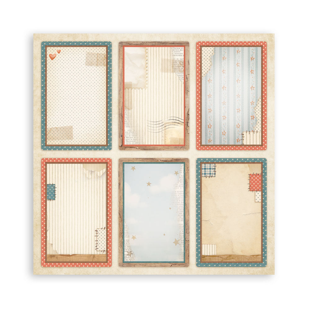 Stamperia Family 12×12 Inch Maxi Paper Pack – Single Face (SBBXLB33)