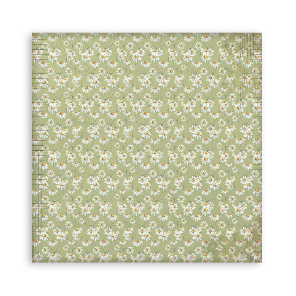 Stamperia Daisy Art 12x12 Inch Paper Pack Maxi (Single Face) (SBBXLB34)