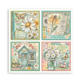 Stamperia Daisy Art 12x12 Inch Paper Pack Maxi (Single Face) (SBBXLB34)