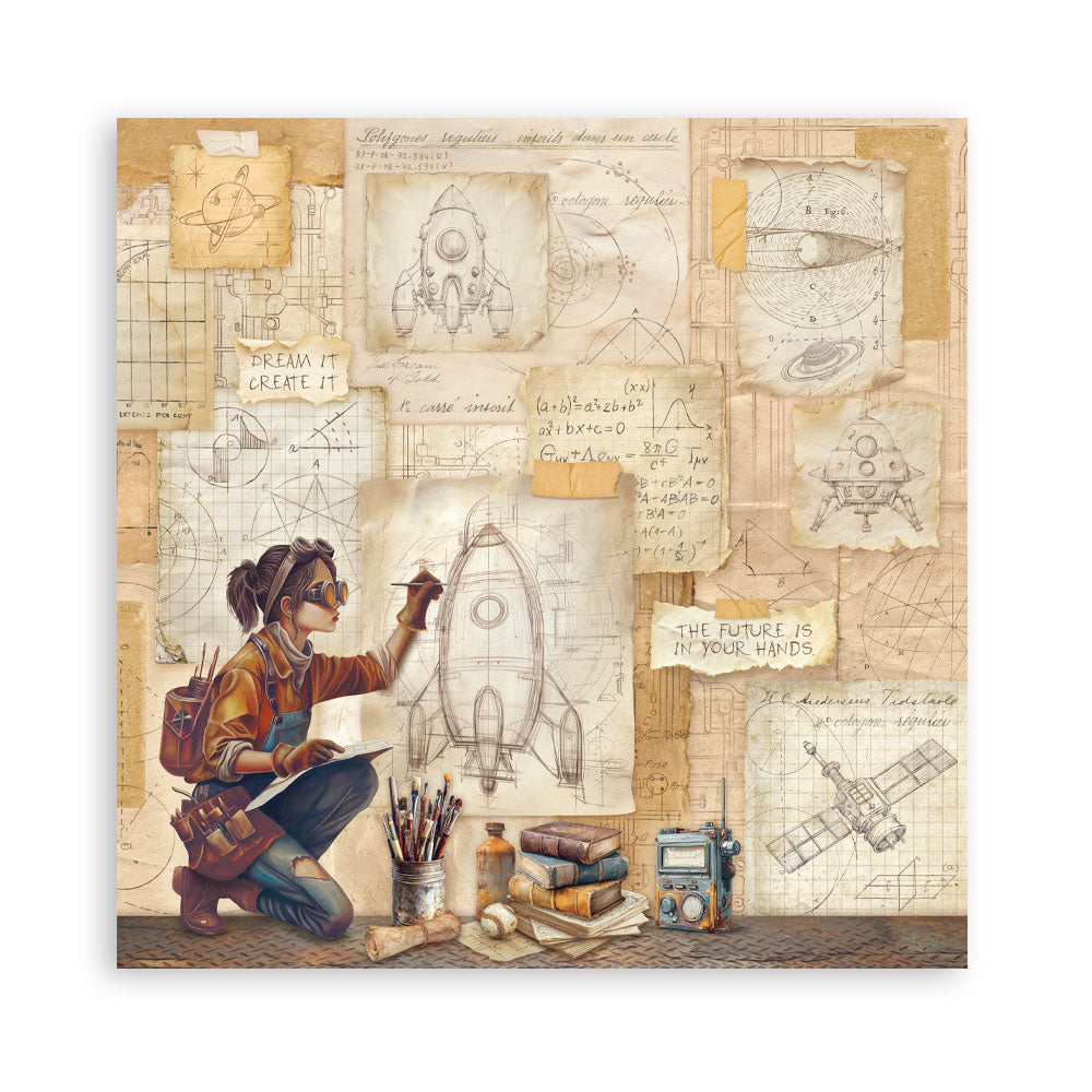 Stamperia A New Beginning 12x12 Inch Paper Pack Single Face (SBBXLB35)