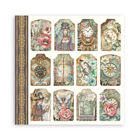 Stamperia Gardens of Time 12x12 Maxi Single Face (SBBXLB36)