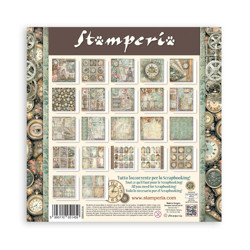 Stamperia Gardens of Time 12x12 Maxi Single Face (SBBXLB36)