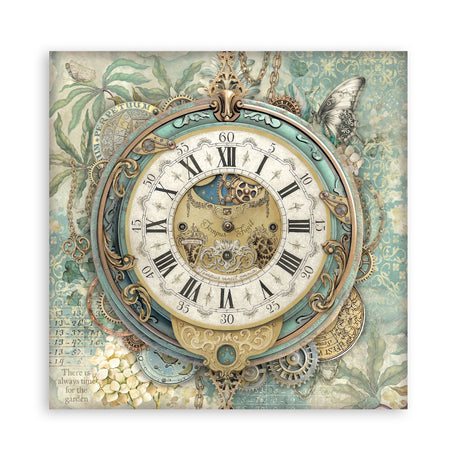 Stamperia Gardens of Time 12x12 Maxi Single Face (SBBXLB36)
