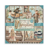 Stamperia Symphony 12x12 Inch Paper Pack (Single Face) by Sara Alcobendas (SBBXLB38)