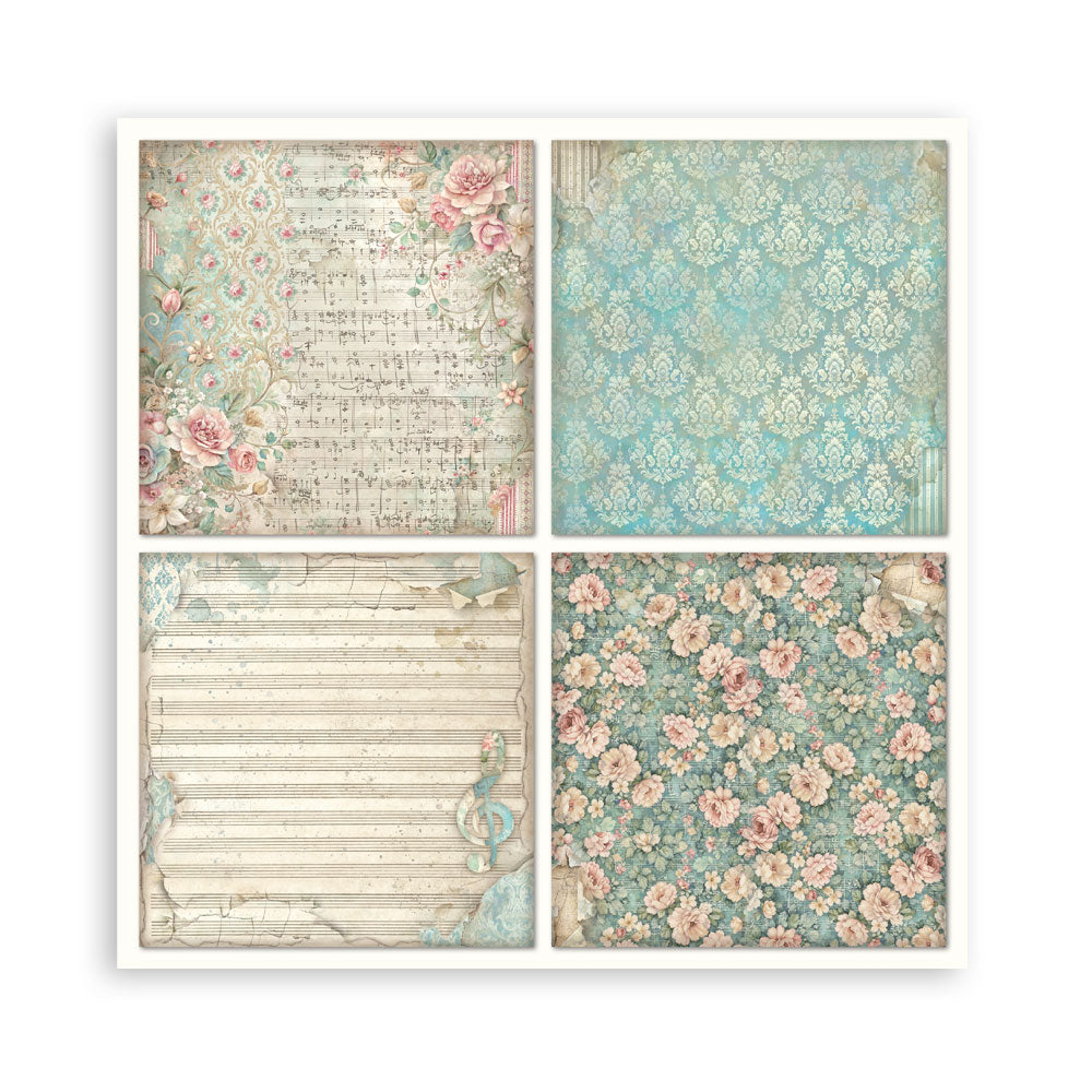 Stamperia Symphony 12x12 Inch Paper Pack (Single Face) by Sara Alcobendas (SBBXLB38)
