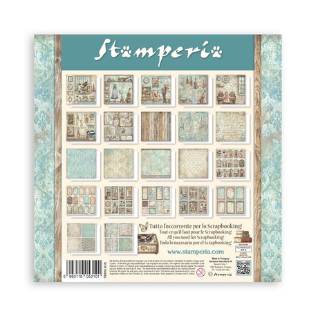 Stamperia Symphony 12x12 Inch Paper Pack (Single Face) by Sara Alcobendas (SBBXLB38)