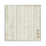 Stamperia White Christmas 12 x 12 Inch Single Face Paper Pack by Cristina Radovan - SBBXLB39