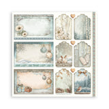 Stamperia White Christmas 12 x 12 Inch Single Face Paper Pack by Cristina Radovan - SBBXLB39