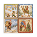 Stamperia Silent Night 12 x 12 Inch Single Face Paper Pack - SBBXLB40