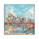 Stamperia Furry Friends 2 12x12 Inch Paper Pack (Single Face) by Antonis Tzanidakis - SBBXLB41